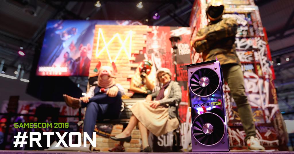 NVIDIAGeForceUK's tweet photo. GeForce powers #Gamescom2019 with over 700 RTX systems! #RTXOn https://t.co/cpleJRxW2O
