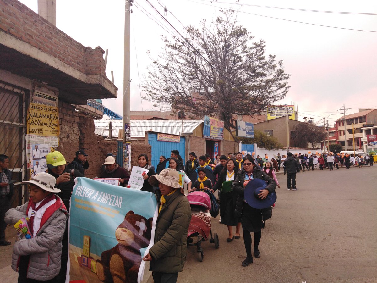 El #DMPunoD participa en la marcha de sensibilización #Rompiendoelsilencio #MLT #UPSur
