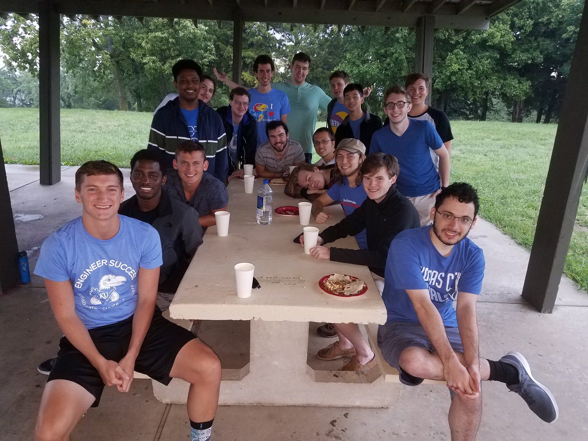 BattenfeldHall's tweet photo. The men of Battenfeld went out to Wells Overlook early this morning for breakfast burritos and to watch the foggy sunrise. https://t.co/7vGa31yROH