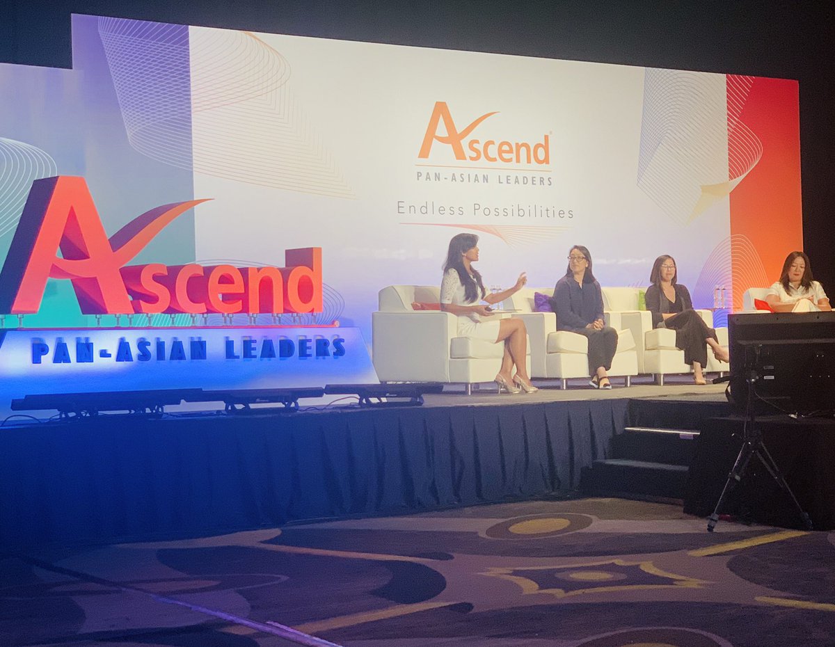 AngieOTang's tweet photo. Live: @AscendLeader convention in the nation's capital. 1st plenary features women leaders in storytelling - creators & executives from Nat'l Geographic, Disney Jr & Walt Disney Animation Studios on developing content #ascend2018 @AscendGW https://t.co/X0L0LQov8V