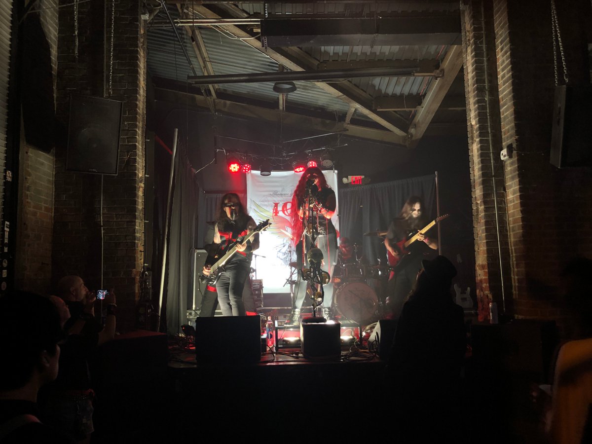 bones_philly's tweet image. IOG on the stage at The Voltage Lounge, Philadelphia