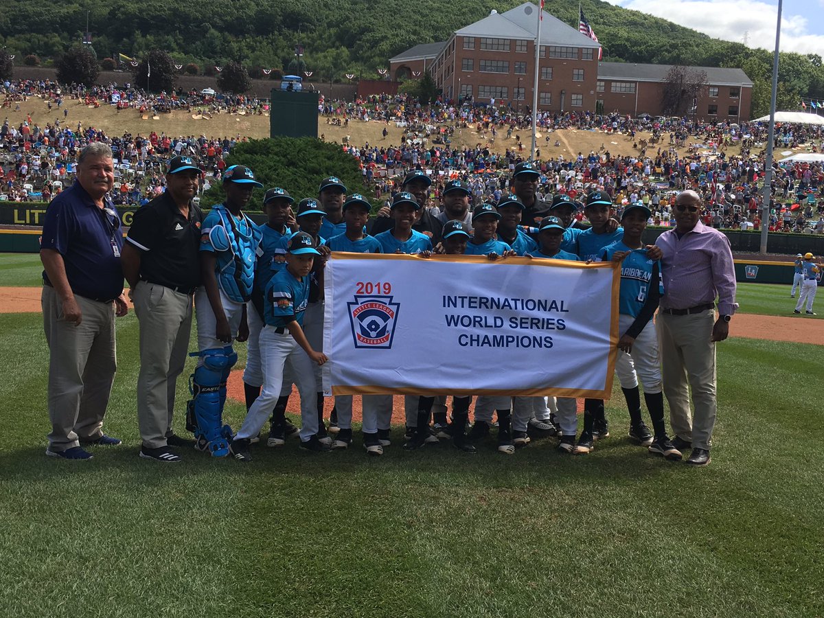 LittleLeague's tweet photo. Curaçao 🇨🇼 has won the #LLWS International Championship! https://t.co/VCFGYrEHUw
