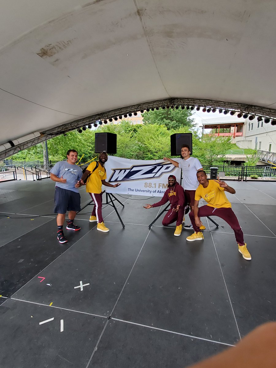 Thanks to <a href="/WZIP/">Z88 Akron</a> for the tunes all afternoon! 🎶🎵🎶