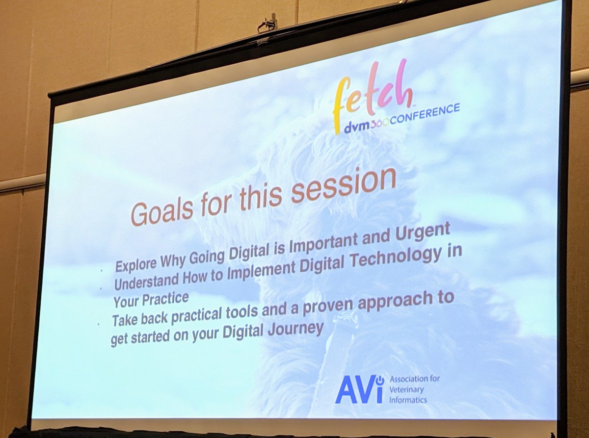 avinformatics's tweet photo. Don't miss Dr. Kerri Marshall on the Pet Health Digital Transformation! #digitalhealth #mhealth #talbot19 #fetchdvm360 #betterdatasavespets @BabelBark @BabelVet Room 2209 https://t.co/oQqq28x9TS