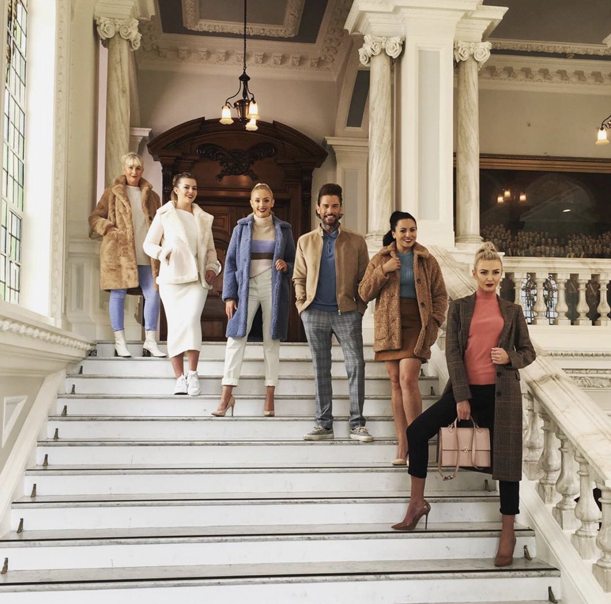 jakmccandless's tweet photo. Belfast One Fashiowshow in the city hall! @ACAmodels @PSRebecca #squadgoals #belfastonewayedit #aw19 https://t.co/qZdEXvK2i2