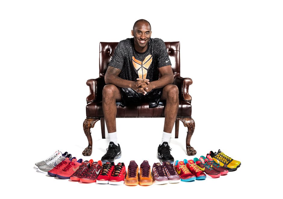 kobe bryant sneaker history