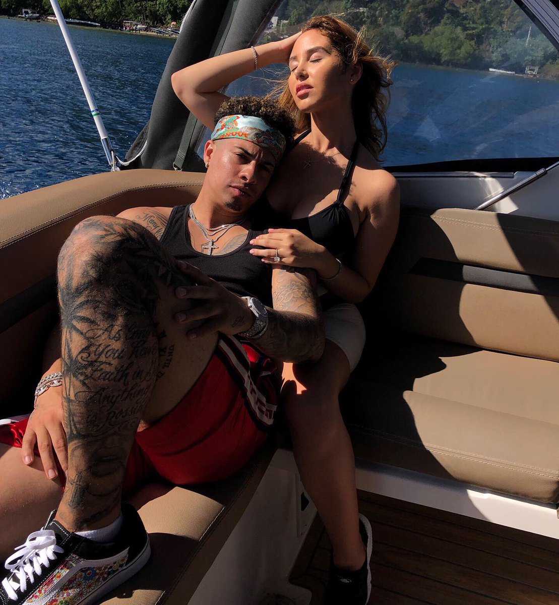 AustinMcbroom's tweet photo. Happy Birthday to my beautiful Queen @catherinepaiz You deserve the world and more... I am the luckiest man in the world to be able to give that to you 💙 https://t.co/Rk6r32s9ti