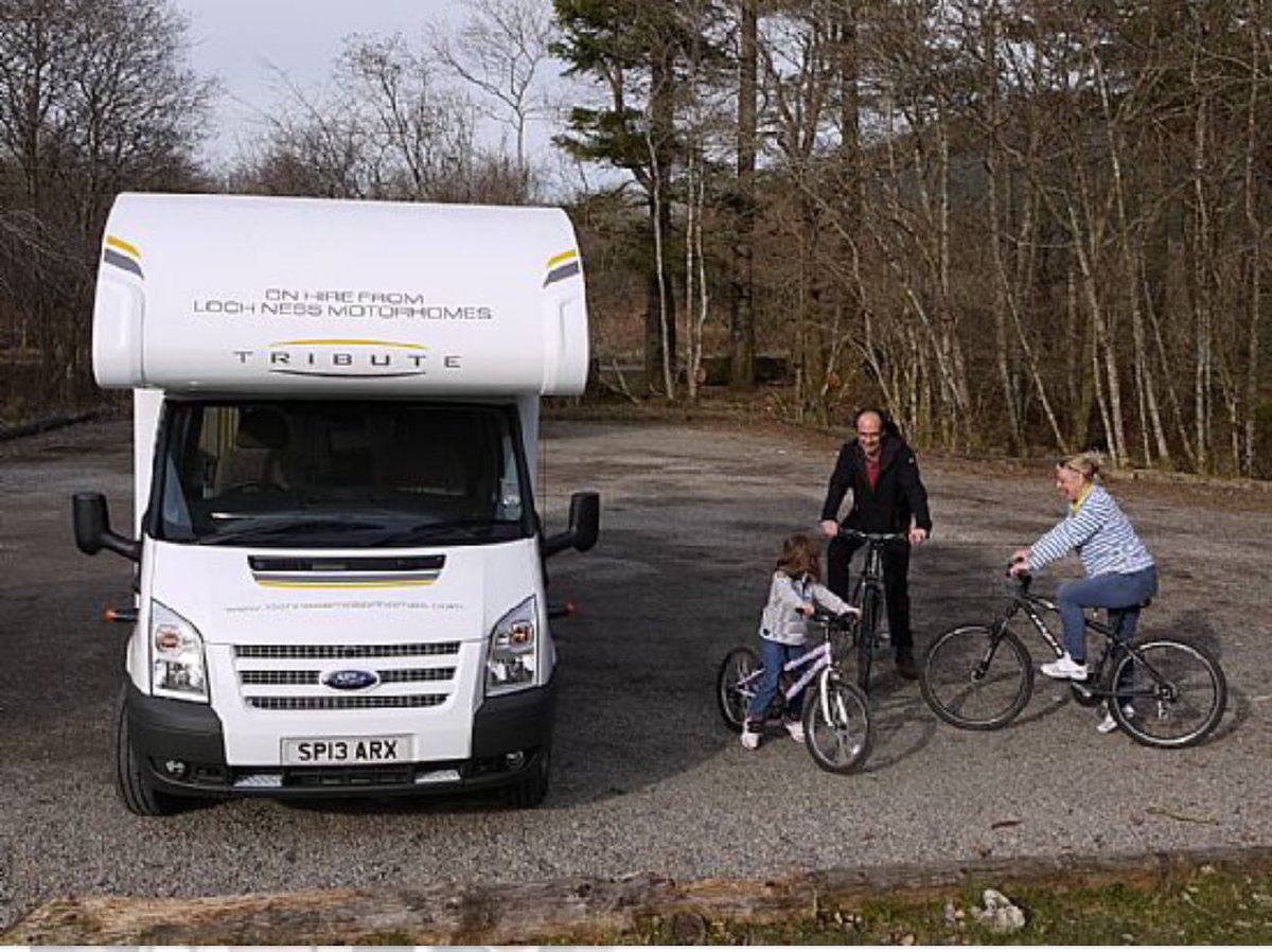 Motorhomrental's tweet photo. All our #Motorhomes have space for #bikes to #explore our #glens #mountails #parks #riversides #cyclespaths @Beaulyholidays @HairyBikers @ScotOutdoors @CairngormMtn @CycleScotland1 @TyresGoodtread @NorthCoast500 https://t.co/tkOQtckTIc