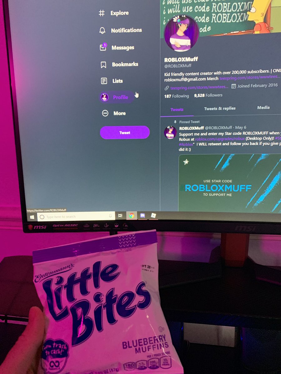 Robloxmuff Use Code Robloxmuff On Twitter Retweet And Like And I Ll Message You Of Me Holding Up Little Bites On Your Twitter Profile Will Do Couple Of People Https T Co Irgilw0r8q - twitter robloxmuff profile roblox Robloxmuff Use Code Robloxmuff On Twitter Retweet And Like And I Ll Message You Of Me Holding Up Little Bites On Your Twitter Profile Will Do Couple Of People Https T Co Irgilw0r8q - robloxmuff profile roblox