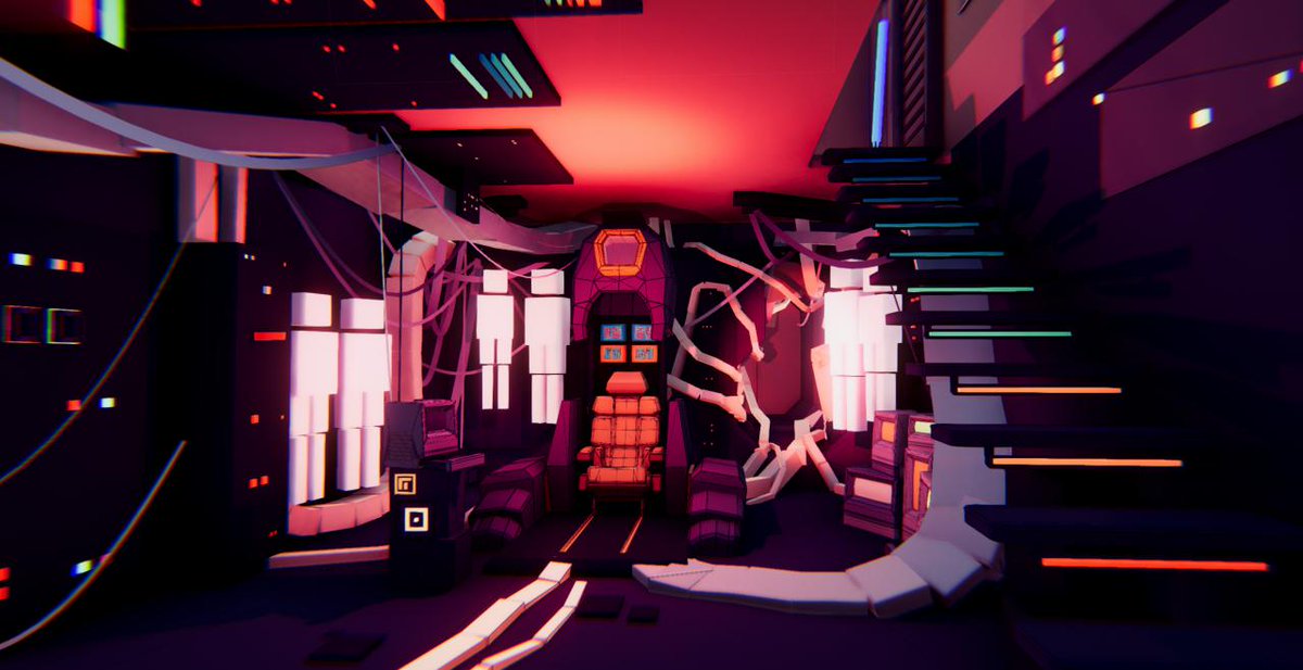 NeedsMoreRobots's tweet photo. Downstairs, the android bodies are placeholder as anything, but the Diving Bell is just about ready to beam Fiss into their minds. #screenshotsaturday #indiedev #gamedev https://t.co/kPiaBdAOaM