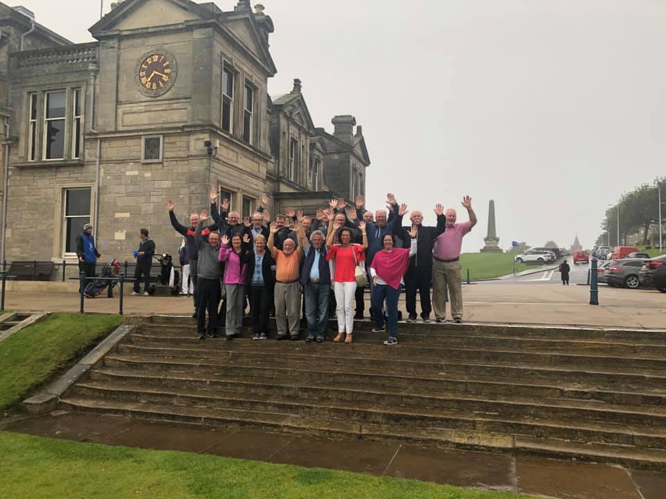 PlayMassGolf's tweet photo. Looks like our Mass Golf members had a wonderful trip to Scotland! Thank you to our friends at @experience_golf for showing everyone a good time out on the links. β³οΈπ΄σ §σ ’σ ³σ £σ ΄σ Ώ #MassGolf https://t.co/LUhZbgXsvp