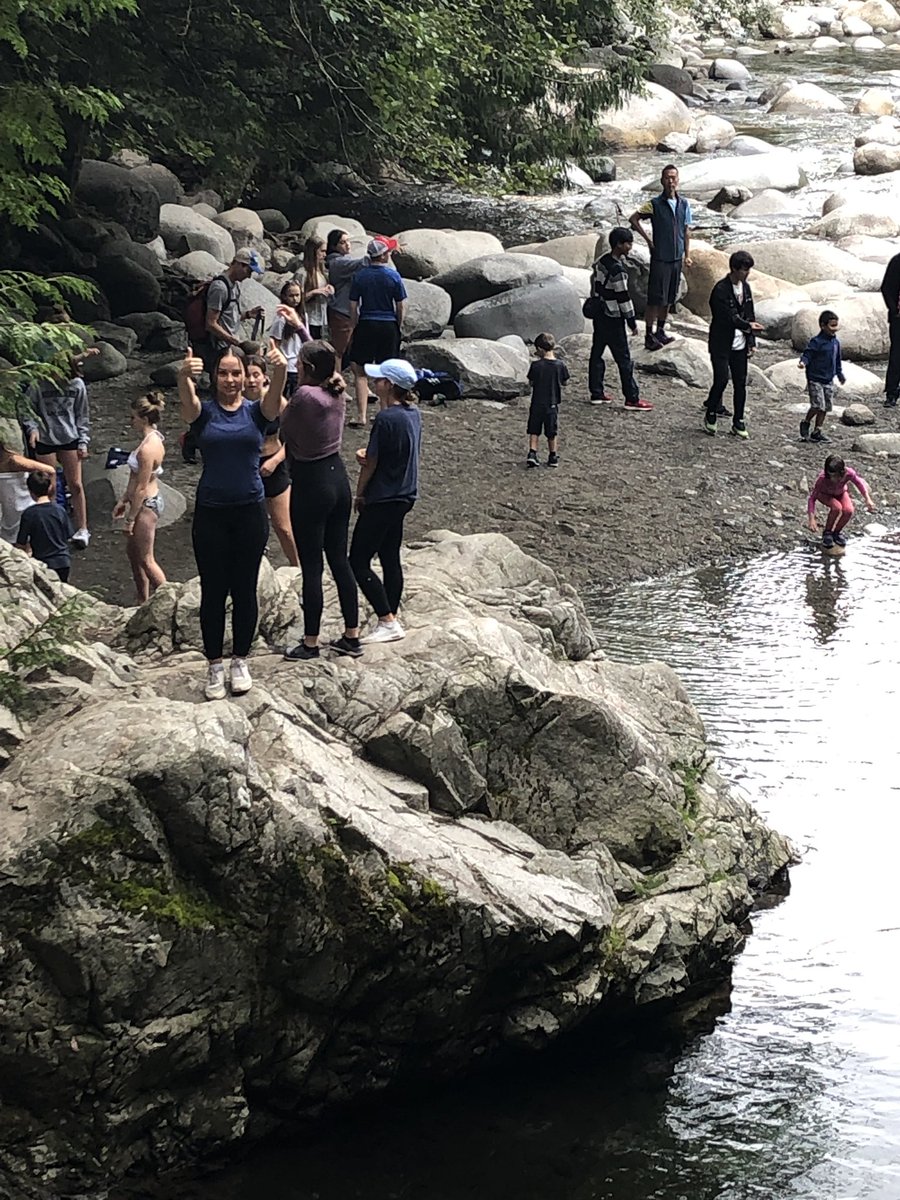 Excursion at Lynn Canyon