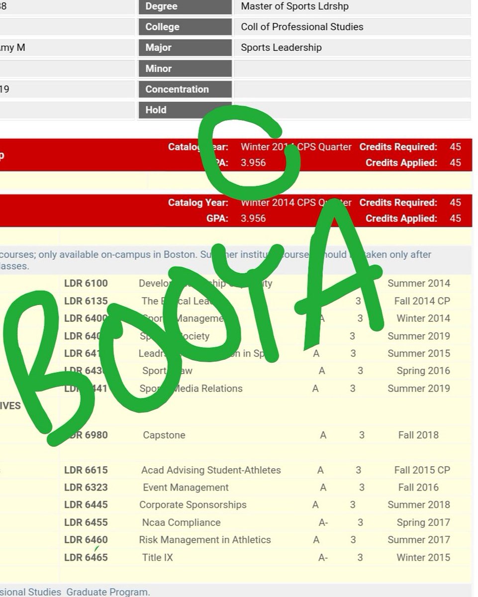 devonteeple's tweet image. It&apos;s official, @northeastern @AlumniNU this coming Wednesday, I graduate with my Master&apos;s!

So so proud of this journey and absolutely worth it👍

@pamwojnar @DrRobertPrior

#boston #northeasterncps #degree #postgraduate #masters #education #proud #longroad #graduation