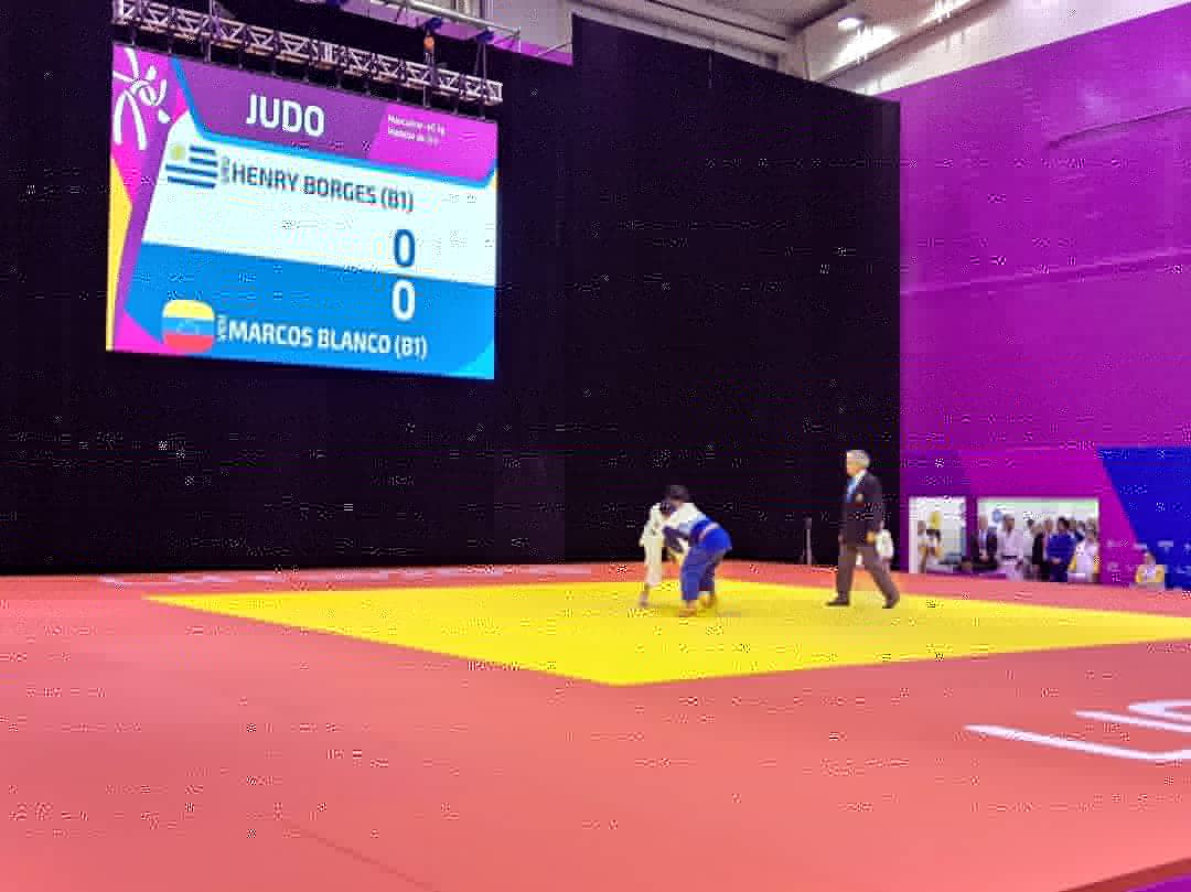 UyDeporte's tweet photo. ¡¡¡¡Henry Borges de Oro!!!!!

Superó al venezolano Blanco en la final de la categoría de hasta 60 kg #JudoParalimpico en los  #JuegosParapanamericanos. 
¡Enorme Henry! ¡Uruguay nomá!🥇🥇🇺🇾🥋
#JugamosTodos🇺🇾 https://t.co/fhqWEmj8LE
