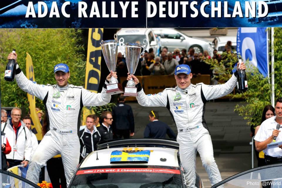 PontusTidemand's tweet photo. #TB to when we managed to win the #WRC2 category in Germany after a mega close fight with Ott Tänak 💪🏼😅 Five years ago today! 🏆#RallyeDeutschland https://t.co/ewl67oRWCi