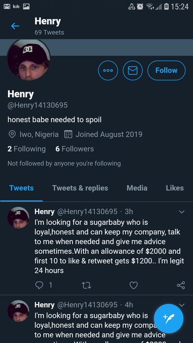 #scammer alert! @Henry14130695 is a scammer. If you're a Sugar Baby, I recommend blocking him. Sugar<a href="/tag/scammer"class="tags">#scammer</a><a class="tags" target="_blank" title="On Twitter" href="/?out=eyJ0eXAiOiJKV1QiLCJhbGciOiJIUzUxMiJ9.eyJpYXQiOjE3MjQ3OTc1MTAsImlzcyI6InR3cG9ybnN0YXJzLmNvbSIsIm5iZiI6MTcyNDc5NzUxMCwiZXhwIjoxNzU2MzMzNTEwLCJyZWRpcmVjdF91cmwiOiJodHRwczovL3R3aXR0ZXIuY29tL0hlbnJ5MTQxMzA2OTUifQ.qEyFJ4sphzRVrTGVGU9GDw65eMe9Cuk1acYR25YykXFrKTnnHqPcJxfpLHxXGAnq7u6GO4rb97WuRPr_IKTU4Q">@Henry14130695</a><a href="/tag/sugarbaby"class="tags"><span>#sugarbaby</span></a><a href="/tag/sugardaddy"class="tags"><span>#sugardaddy</span></a><a href="/tag/scamalert"class="tags"><span>#scamalert</span></a>