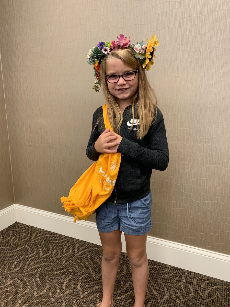 tjlengacher's tweet photo. Spent time at Makevention in Bloomington. We made soap, a T-shirt bag, flower crown, and a slingshot. Lots of great ideas and resources to incorporate into my classroom. The interest sparked within my own kids has me excited to implement these ideas into my class. #makevention https://t.co/NbMTCV5SUO