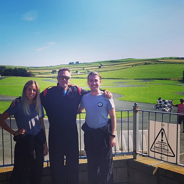 cal_whyte's tweet photo. Different type of adrenalin for the Whyte Fam this weekend... "WARNING Motorsport can be dangerous" https://t.co/b1fiD5772e