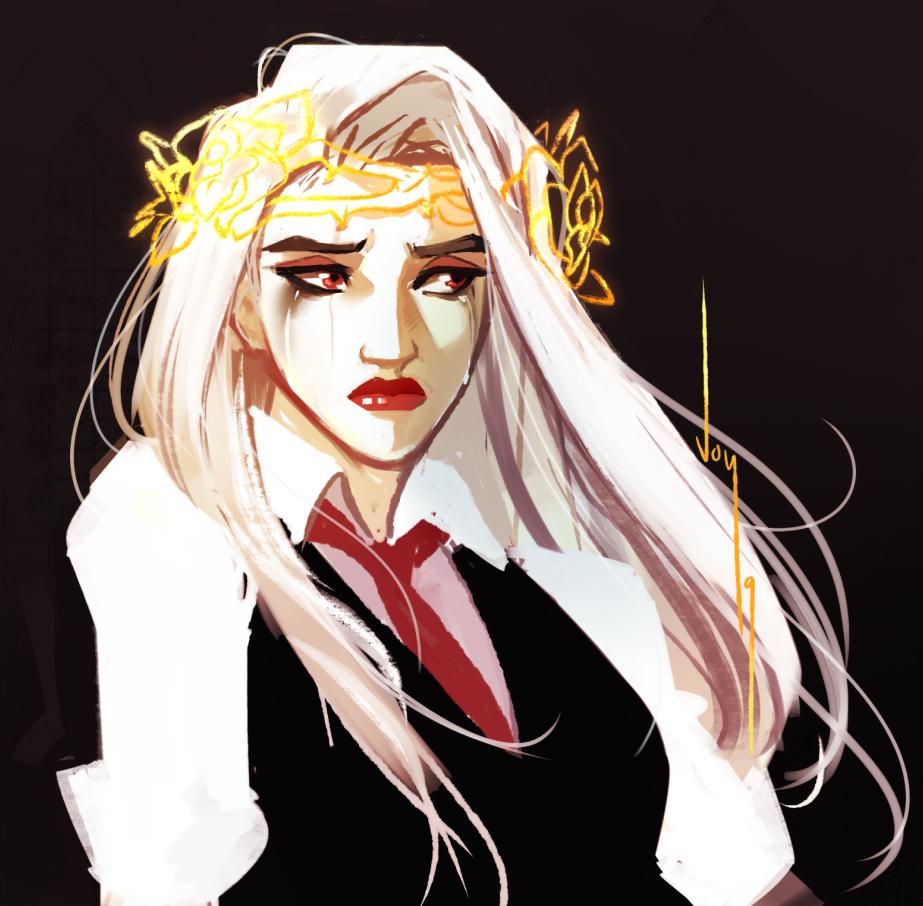 VONHEXA's tweet image. "I will go where the stolen roses grow
to forget that I have fell apart" #Ashe