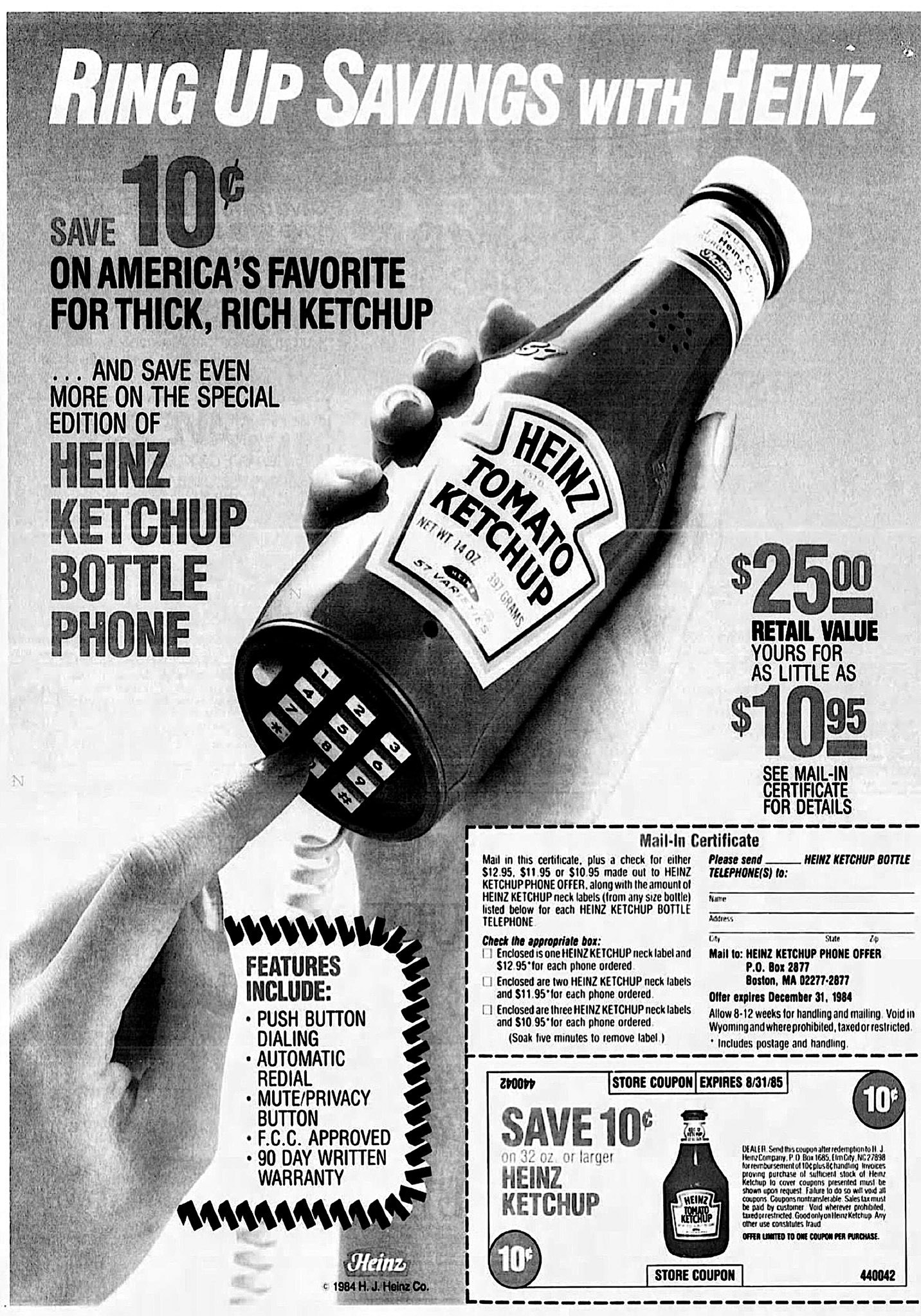 Old Heinz Ketchup Ad