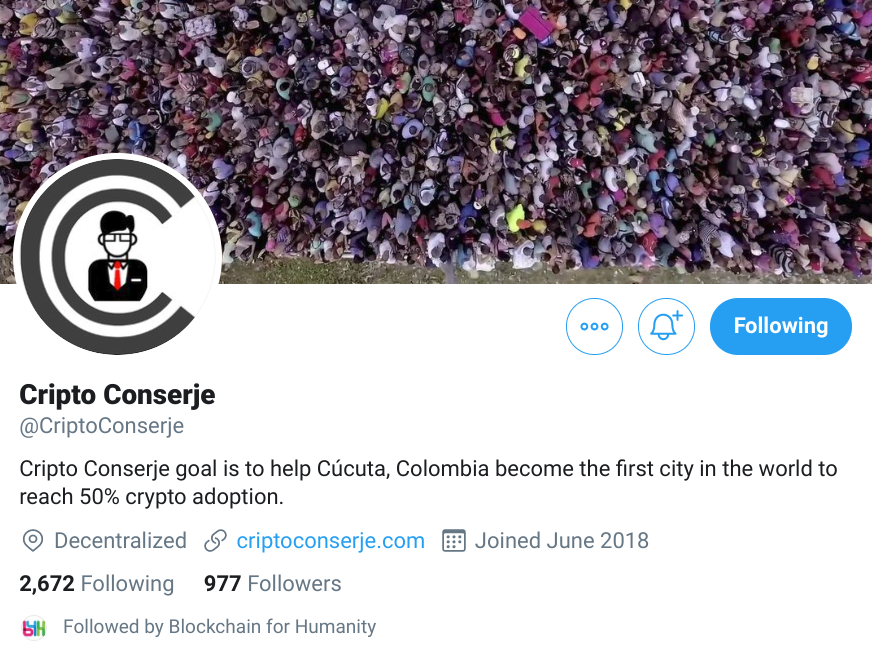 VozWallet's tweet photo. Let's Go for the other 50% @CriptoConserje! Go Voz!! https://t.co/bmOcLXDonc