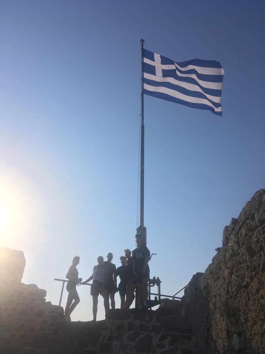 Always a Fantastic 360 View from the top of the Castle! Definitely worth the run!! #RunClub #SweatyBetty #Week13 #NeilsonHolidays #LemnosIsland #Greece #LemnosCastle #Fitness #RunWithAView #KeenBeans