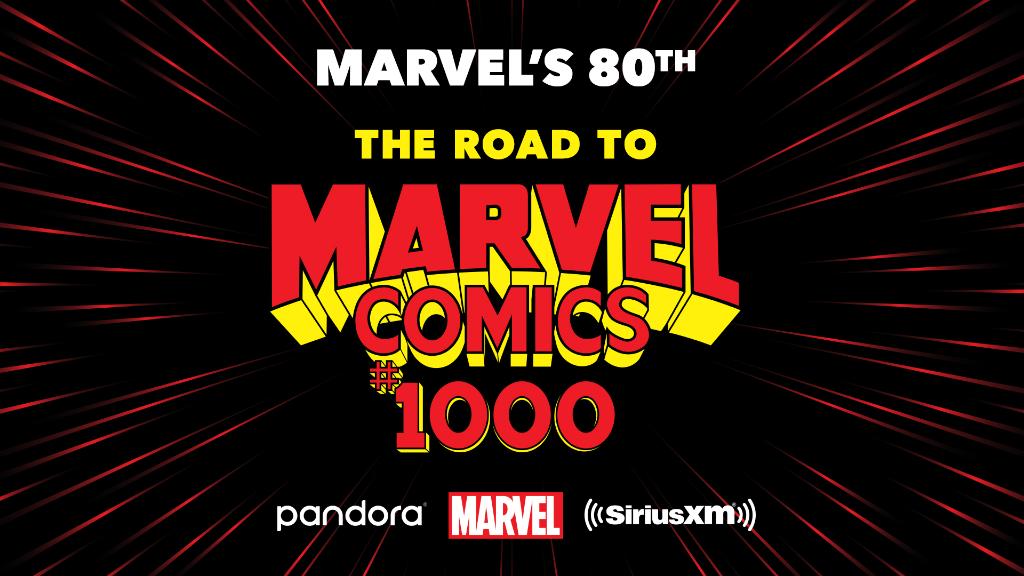 “Marvel’s 80th: The Road to Marvel Comics #1000” music station will launch August 29 on @SIRIUSXM and @PandoraMusic to celebrate Marvel's 80th Anniversary. bit.ly/2ZoKK2y #Marvel80