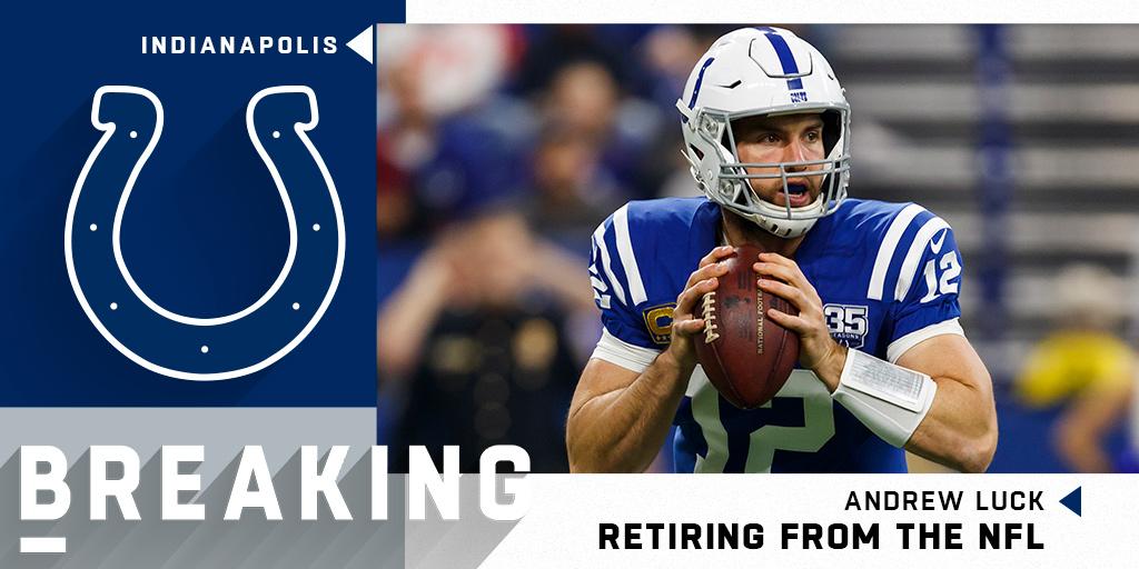Schefter: Andrew Luck is retiring from the NFL - Music City Miracles