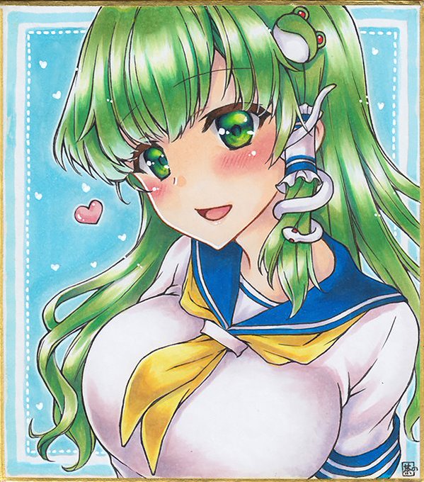 早苗さん&雛
#東風谷早苗
#鍵山雛 