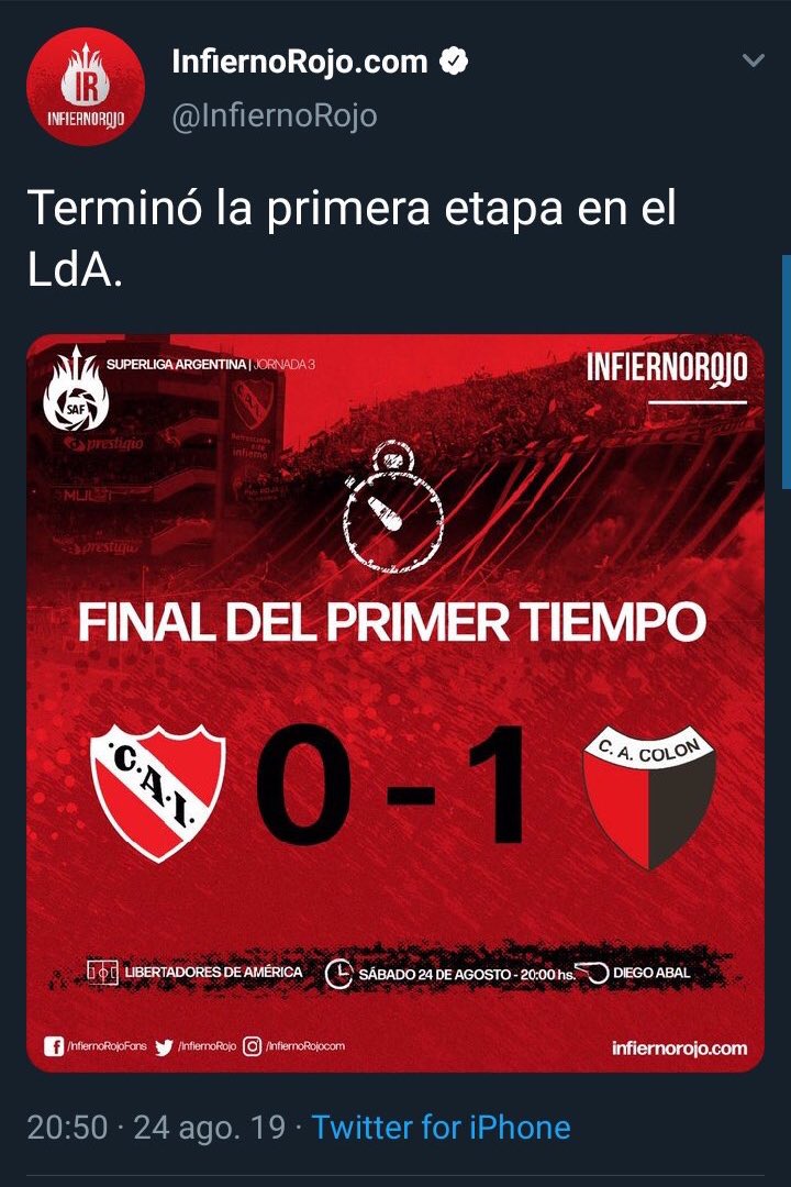 out of context independiente (@occ_cai) on Twitter photo 