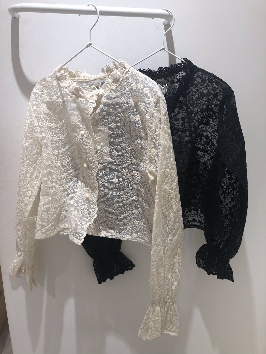 Merry Jenny 原宿店 新作アイテム 7th Anniv Lace Jacket オフホワイト ブラック 13 800 税抜 7周年を記念した特別なitemです 03 3470 1130 Merryjenny ラフォーレ原宿