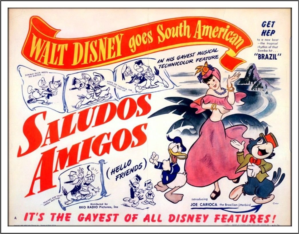 It's exactly 77 years ago today that José Carioca's animation debut 'Saludos Amigos' came out, I just had to make a sketch! (I hope I spelled the Portuguese correctly!)
