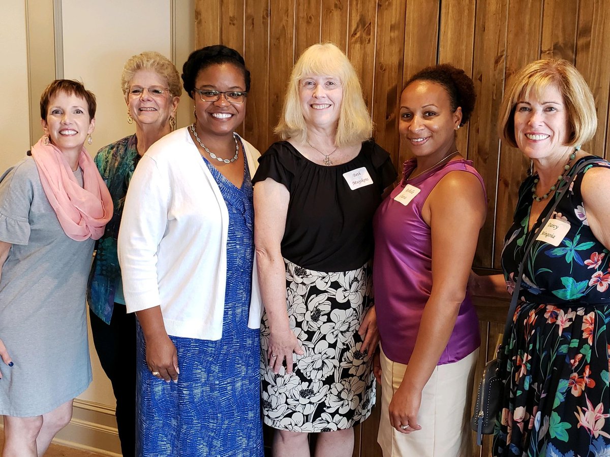 Thornton MS Butterfly Defenders Club sponsors share their story at the annual AAUW luncheon.  We were excited to meet CFISD board members. <a href="/ThorntonCFISD/">Thornton MS</a> <a href="/BecherMary/">Mary Becher</a> <a href="/RochelleJ1998/">Rochelle Chavis</a>