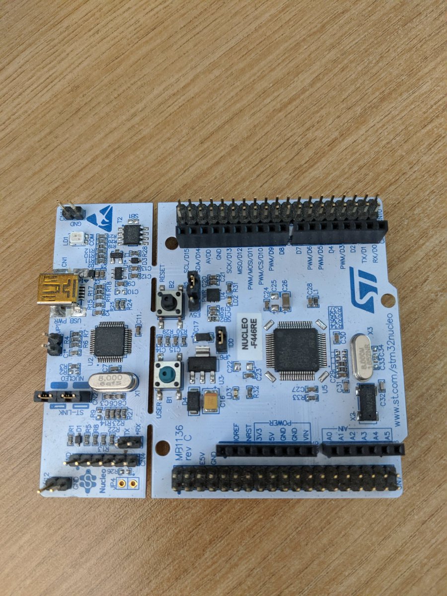 danak6jq's tweet image. #DSP used to be expensive and hard. @Arm CMSIS-DSP makes it trivial; high-performance #RTTY with tuning scope, also 1200-baud packet radio  @ST_World #STM32F4