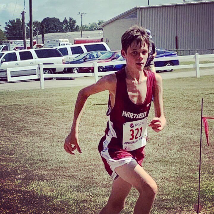 Autigerz22's tweet photo. Great first Cross Country meet of the season for John Ryan and the rest of the Hartselle Tigers. #runJRrun #GoHartselle https://t.co/4qakFpIEDQ