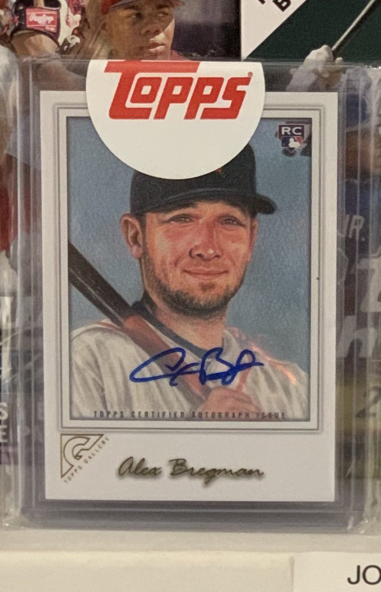 JoeyBartz's tweet photo. 🚨Sunday Night Free Giveaway🚨 

TWO AUTOS! Alex Bregman Rookie Topps Gallery &amp; Joey Bart Bowman 1st 

To Enter:  MUST FOLLOW + RT this Tweet + TAG A FRIEND, (Bonus:  2x Entries if you RT our Pinned Tweet) 

100% Free(We pay shipping😉)
@HobbyConnector https://t.co/EmgtOfoc3s