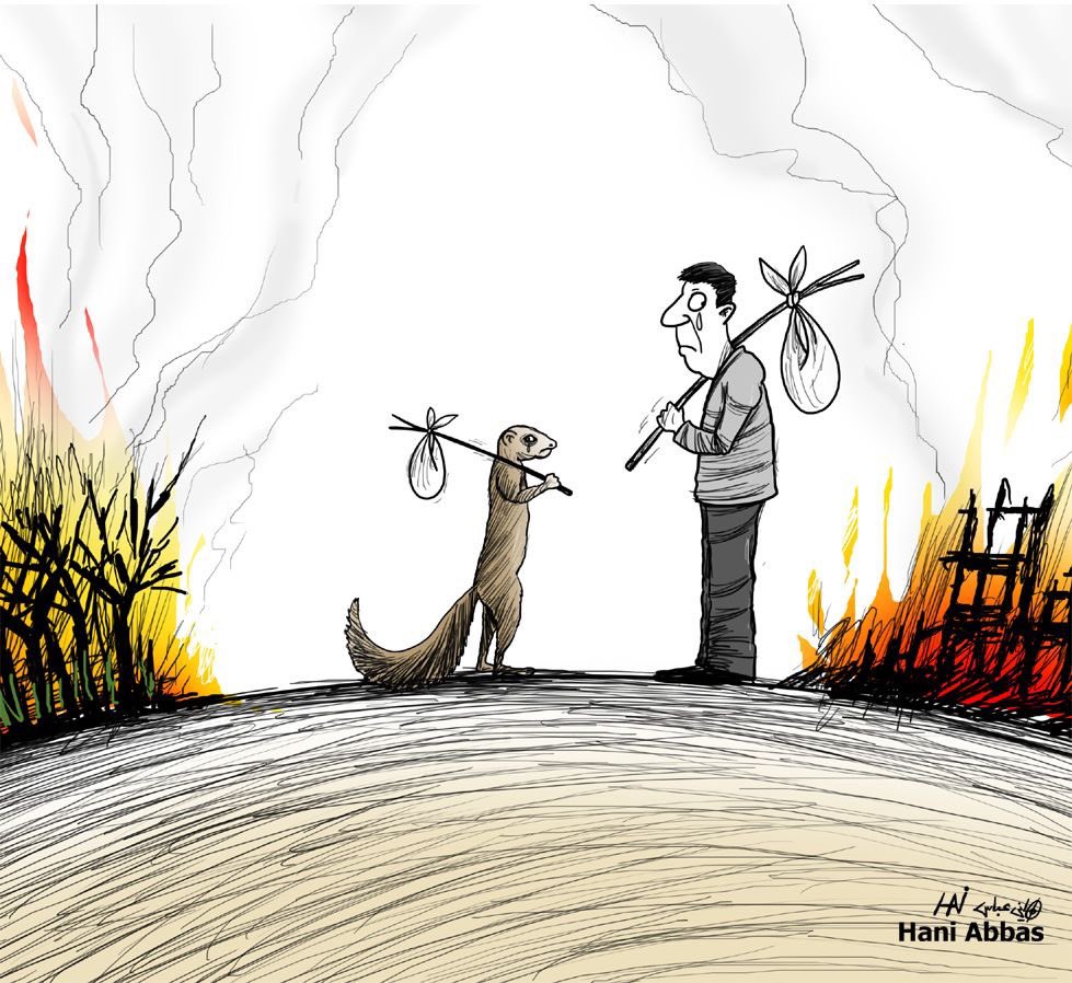 AsaadHannaa's tweet image. #AmazoniaEnLlamas
#amazona
#AmazonasSOS
#Syria
#Palestine
#Yemen
#Refugees
By Hani Abbas