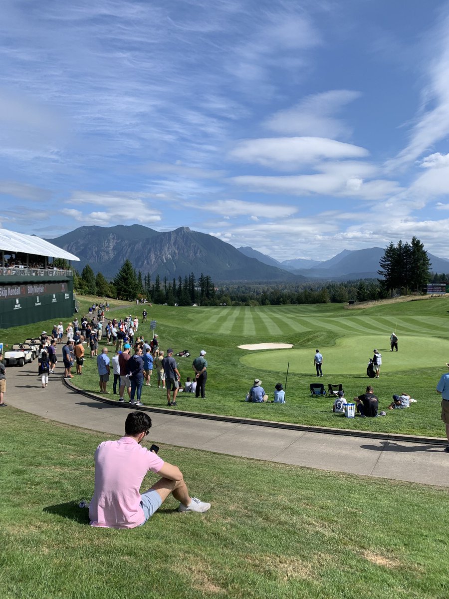 Perfect, not too hot kind of day at <a href="/BoeingClassic/">Boeing Classic</a>, love this pnw event!