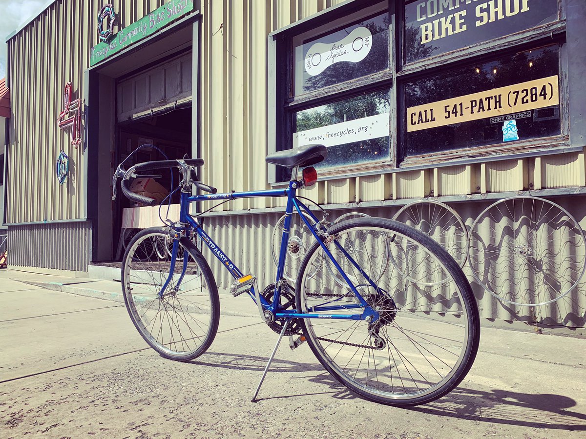 Sarah O Brien On Twitter So Incredibly Thankful For Missoula Free Cycle And Their Incredible Staff For Helping Me Rebuild A Bike Today