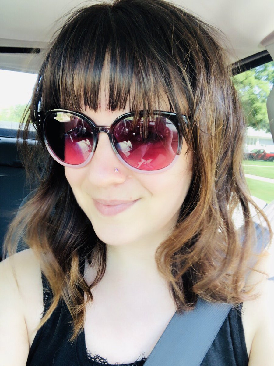 ThatInfoholic's tweet photo. I finally got my nose pierced today,
and I pretty much am in love with it.
It already feels like I have always had it! Now, to plan my next tattoo...  #nosering #piercing #SaturdayFun 
💜👃🏼🌟 https://t.co/5uSXR4CLPN