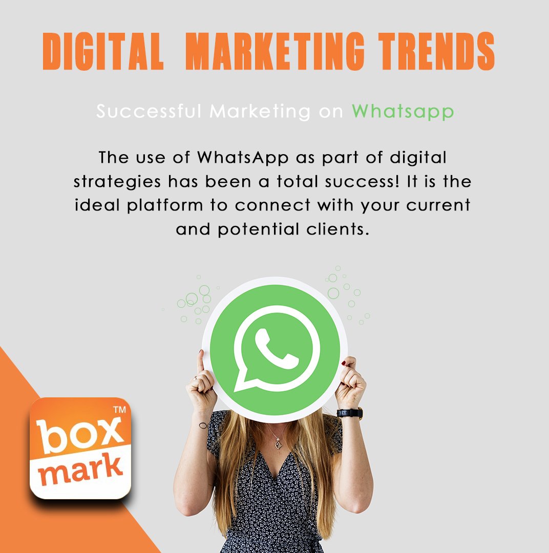 boxmarkdigital's tweet image. Use WhatsApp Business to be in direct contact with your customers. Answer their questions and personally provide solutions with the help of this engaging application.