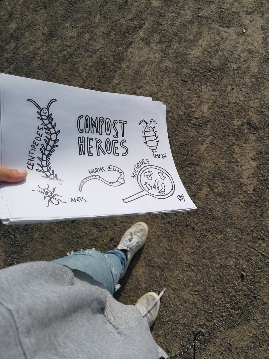 samcasey01's tweet photo. Make sure to come by the "Compost Heroes" table at @GuelphBugDay tomorrow!
We're excited to teach everyone about @sustainableUofG fave coworkers with some fun GOOS paper coloring sheets!
#wormsarecool
#noorganicsinthelandfillpls https://t.co/xMjNykMrij