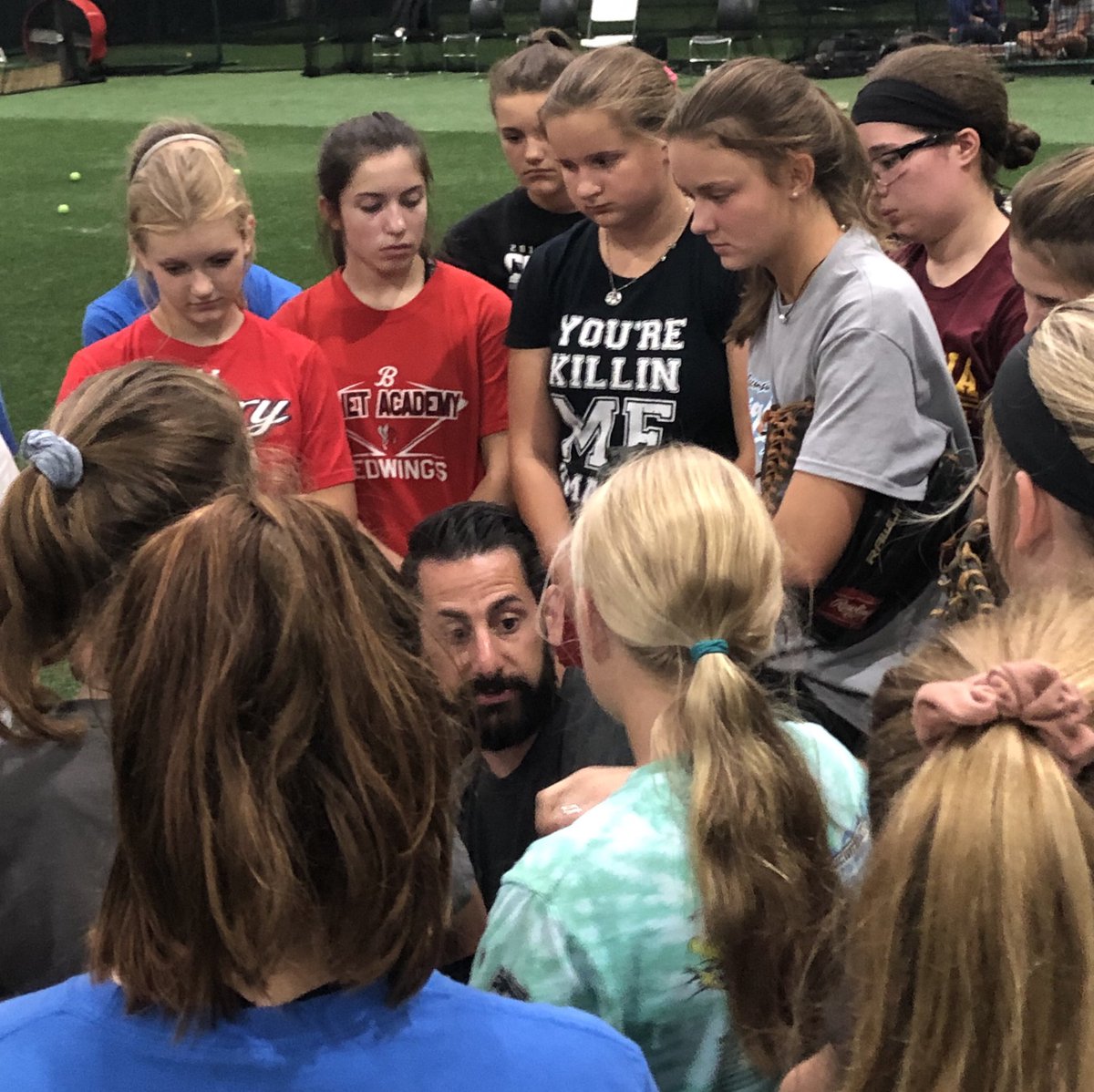 Listening to <a href="/Wass_Strength/">Austin Wasserman</a> review throwing patterns with athletes. No better way to spend a Saturday afternoon! <a href="/SoupNumber9/">Sophia Rifelj-Hammernik</a> <a href="/NFCAorg/">National Fastpitch Coaches Association</a>