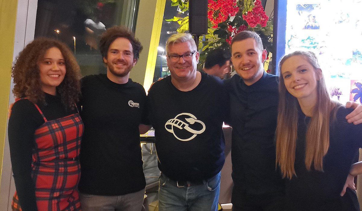 I would like to thank the whole team at <a href="/frontierdev/">Frontier</a> and the lovely <a href="/PlanetCoaster/">Planet Coaster 2</a> community members for the nice evening in Cologne. Big compliment to the community managers. More than half a week of stress at GamesCom and you're still doing a top job in the evening. ❤️