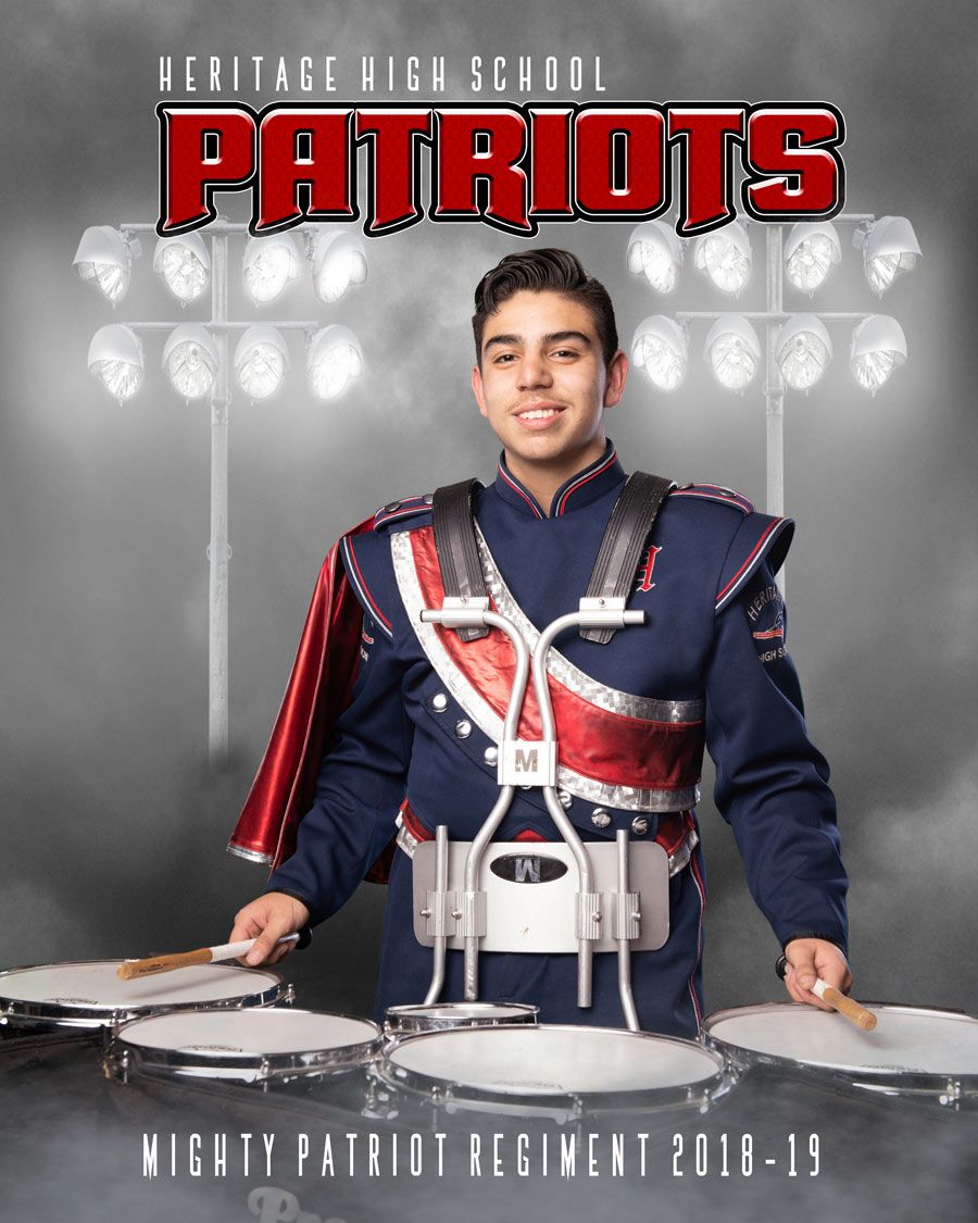 Heritage Band Photos are this Monday!  Don't forget to place your order online or bring your money on Monday!  We will be taking a photo for the group photo and then an individual photo..so if you want to include your instrument make sure you have it with you.  See you on Monday!