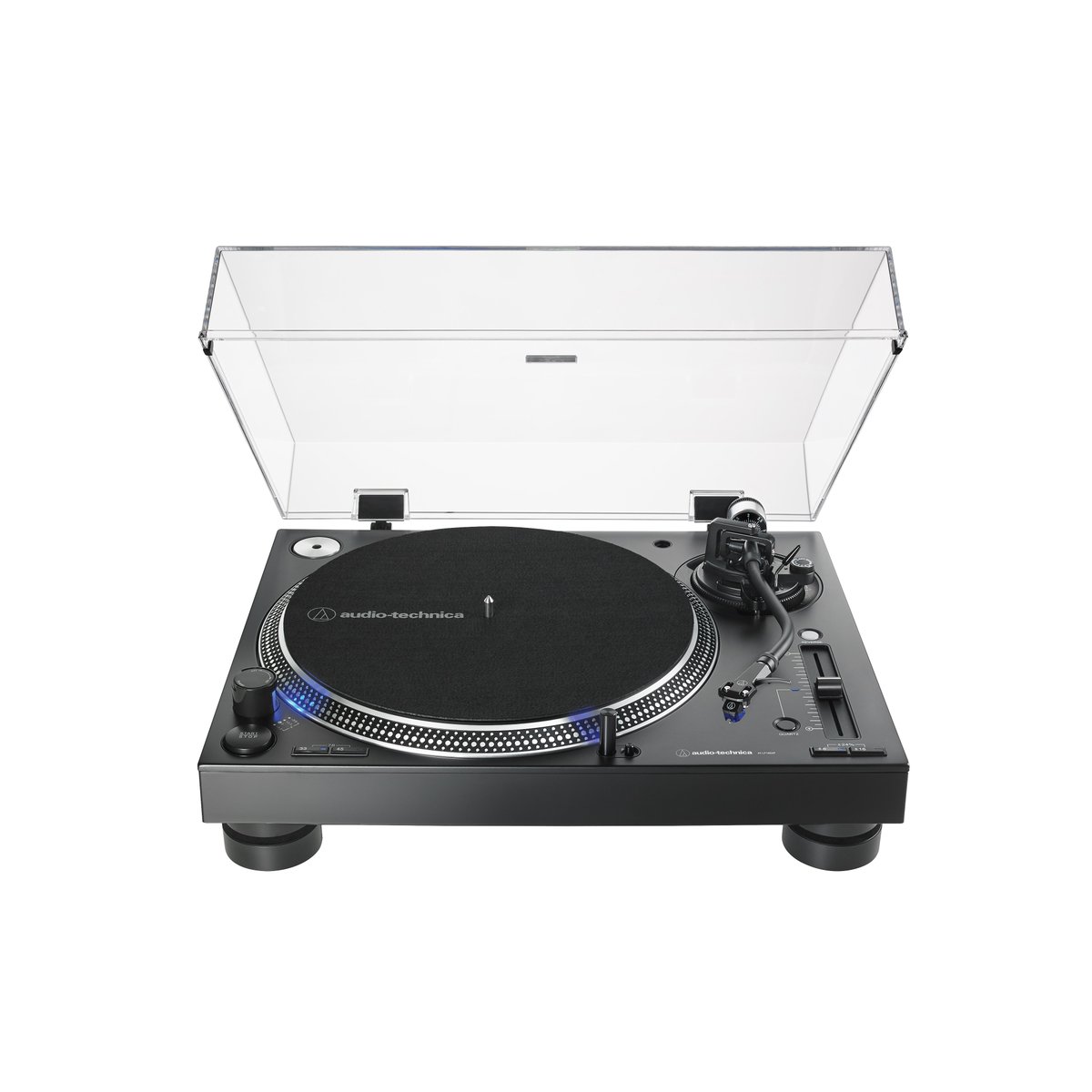 USAudioTechnica's tweet photo. Our new AT-#LP140XP #turntable was made for professional #DJs, with exceptional sound quality and rock-solid performance: https://t.co/cKKN2bEltE #AudioTechnica https://t.co/XZ3qeoTzIX