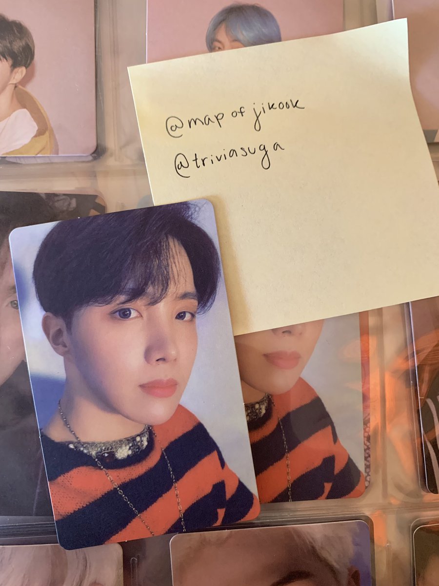 mapofjikook's tweet photo. group: bts
have: hoseok v4 
want: anything on my wishlist (in pinned) 
location: USA 
WW: no, USA &amp; CAN only 
•••
@pctradeusa @TradesKpop @kpoptradeusa @kpopthriftshop @tradkpop @BTStrading_USA @BTStradePC @trades_bts @bts_trading https://t.co/cBl15sRUfx