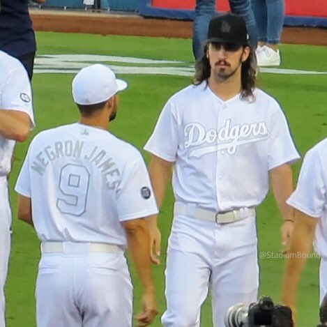 StadiumBound's tweet photo. Great game by @goooose15 💪🔥🙌 #Dodgers #BleedBlue #LetsGo Dodgers 👊 #NegronJames @KNegs17 😂 https://t.co/WHL7W8rG4n