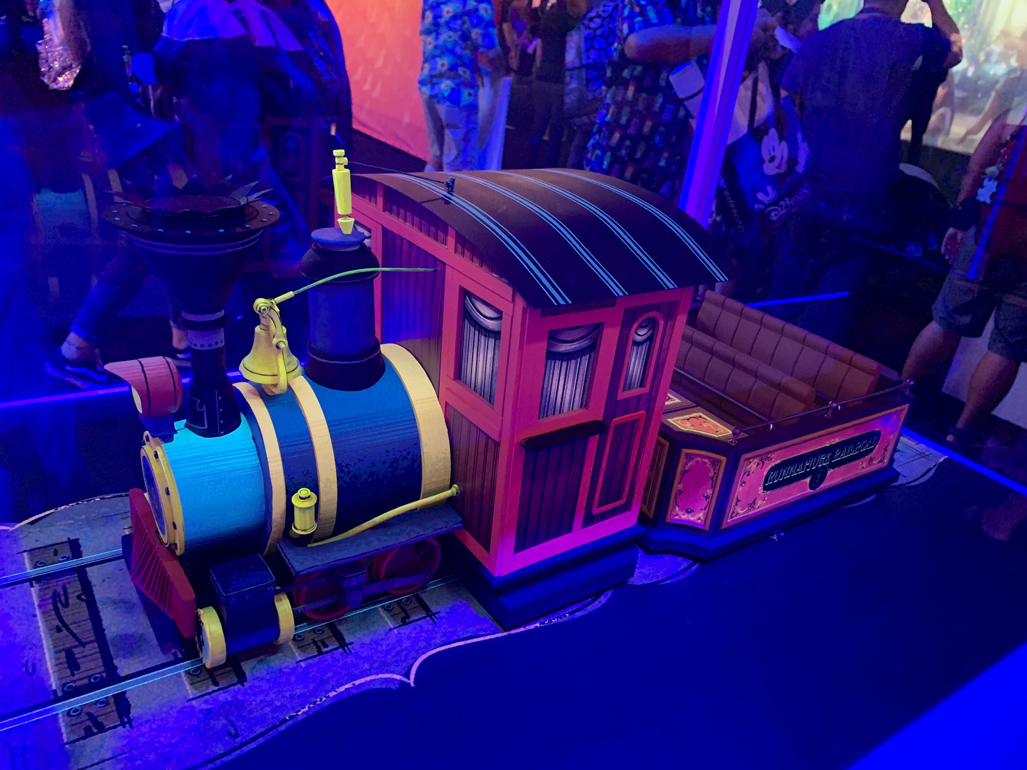 Disney Mickey’s Runaway Railway Railroad Train Toy Car Diecast Ride Vehicle