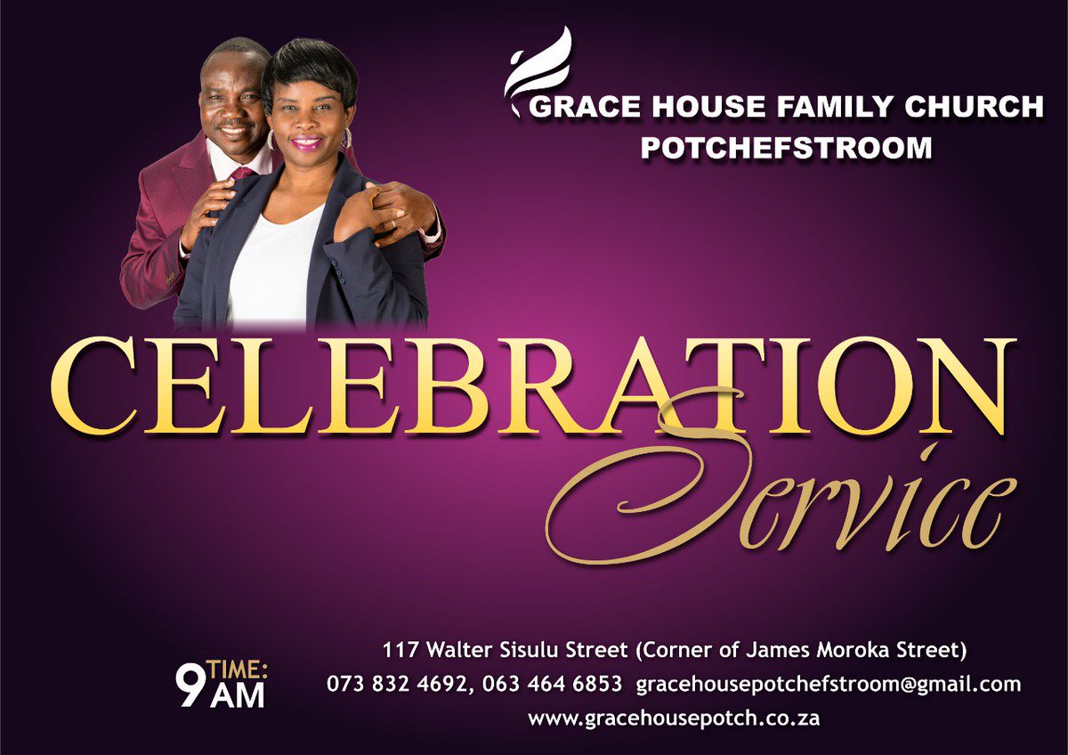 #NoCondemnationToThoseInChrist 'I was glad when they said unto me, let us go into the house of the Lord  (Psalm 122:1).' Beloved join us tomorrow in our Celebration Service   at GraceHouse Family Church, Potch  (9am). Miracles await you. #TheOverflow #LivinginVictory